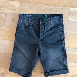 G-Star Men's Dark Gray Jean Shorts